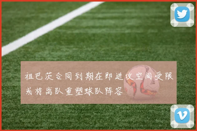 祖巴茨合同到期在即进攻空间受限或将离队重塑球队阵容